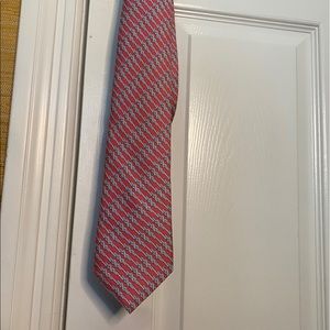 Vineyard Vines Pink/Blue Nautical Silk Tie